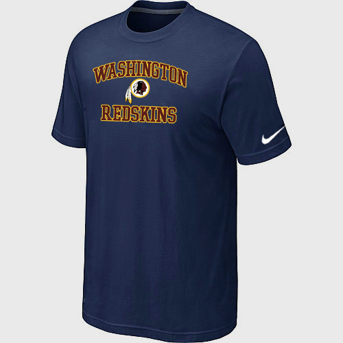  Washington Redskins Heart& Soul D- Blue TShirt 89 