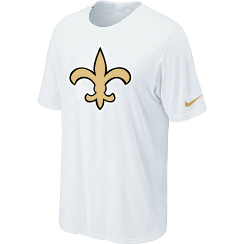 New Orleans  Saints  Sideline Legend Authentic Logo TShirt White 110