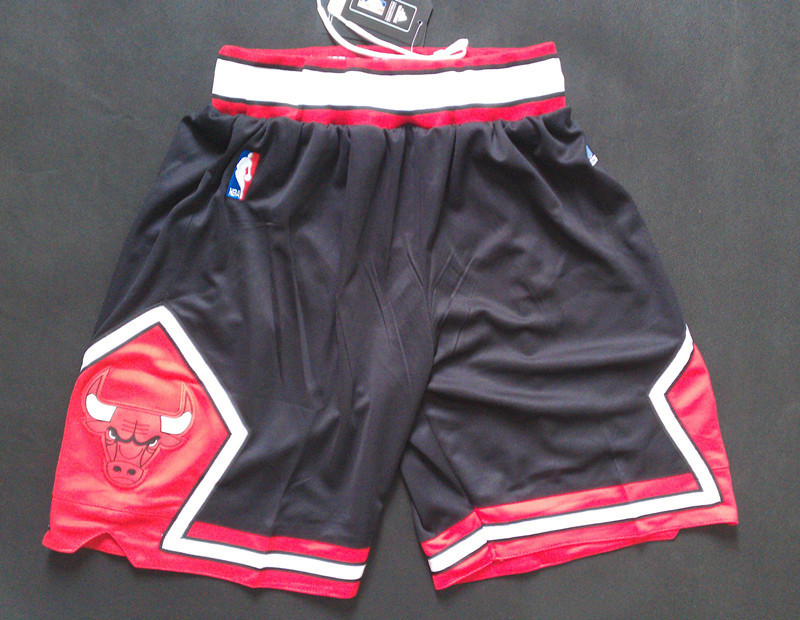 NBA Chicago Bulls Black Short Pant