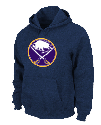 NHL Buffalo Sabres Big & Tall Logo Pullover Hoodie D.Blue