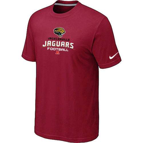  Jacksonville Jaguars Critical Victory Red TShirt 9 