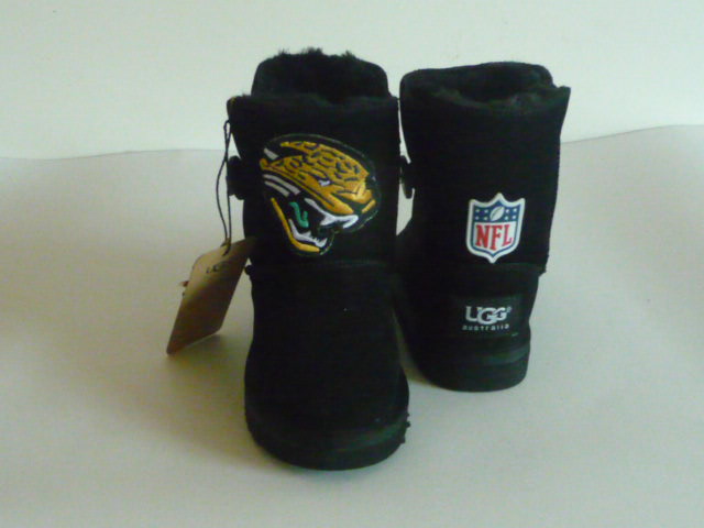 Kids NFL Jacksonville Jaguars Black Boots