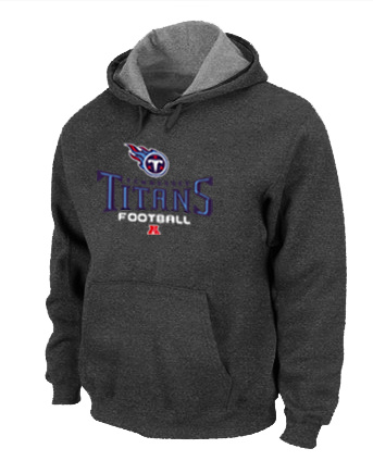Tennessee Titans Critical Victory Pullover Hoodie D.Grey
