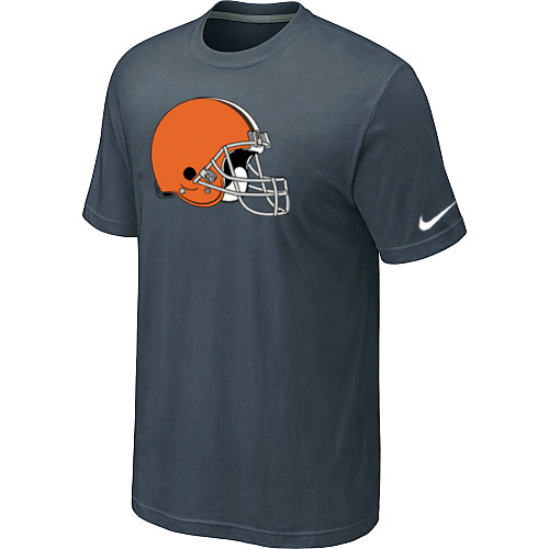  Cleveland Browns Sideline Legend Authentic Logo TShirt Grey 89 
