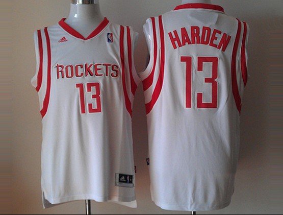 NBA Houston Rockets #13 Harden White Jersey