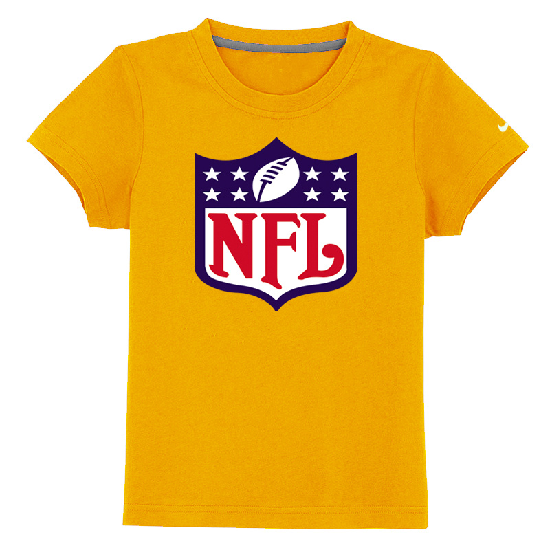 NFL Logo Youth T Shirt Yellow