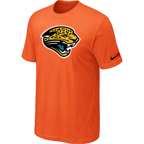  Jacksonville Jaguars Sideline Legend Authentic Logo TShirt Orange 84 