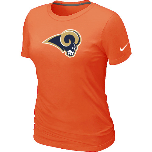  St- Louis Rams Orange Womens Logo TShirt 41 