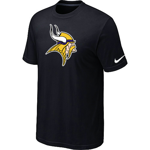  Minnesota Vikings Sideline Legend Authentic Logo TShirt Black 100 