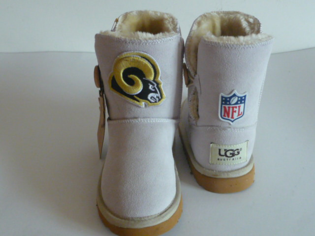 Kids NFL St. Louis Rams UGG Snow boots Beige