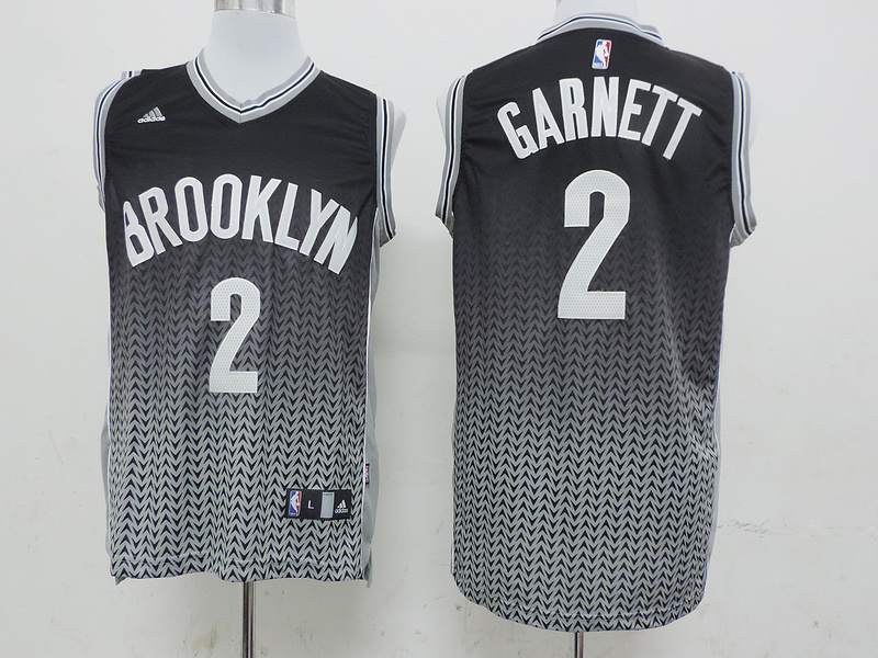 adidas NBA New York Brooklyn #2 Kevin Garnett Drift Fashion Jersey