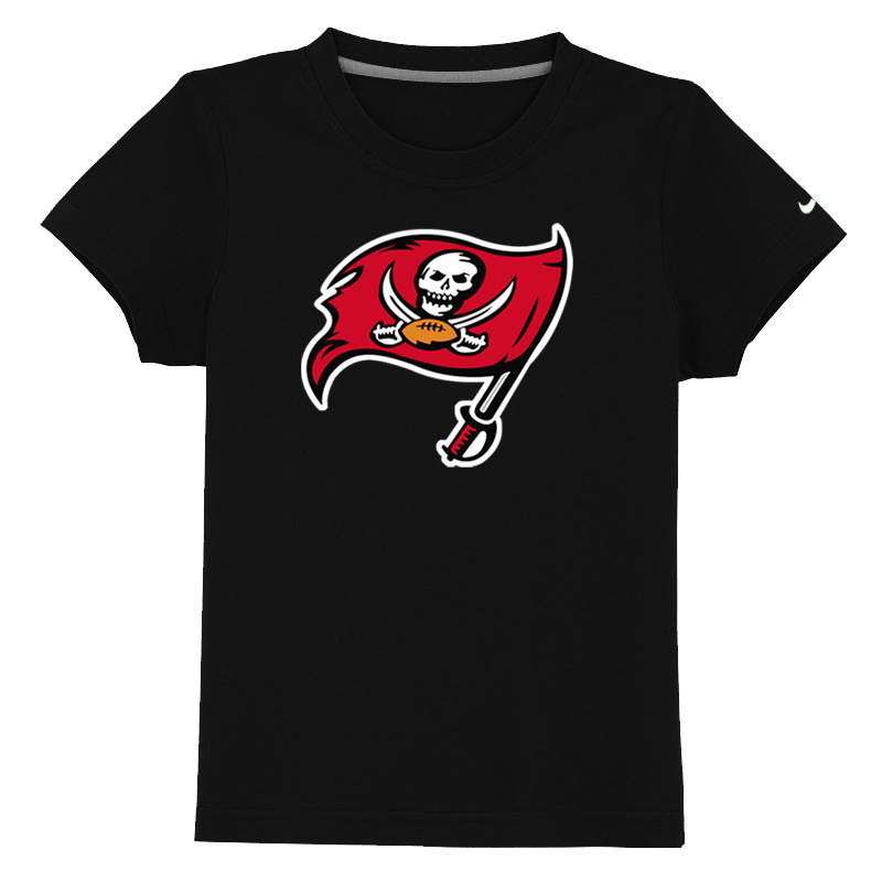 Tampa Bay Buccaneers Sideline Legend Authentic Logo Youth T Shirt Black
