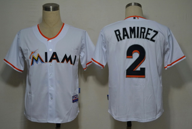 MLB Jerseys Miami Marlins 2 Ramirez White 2012