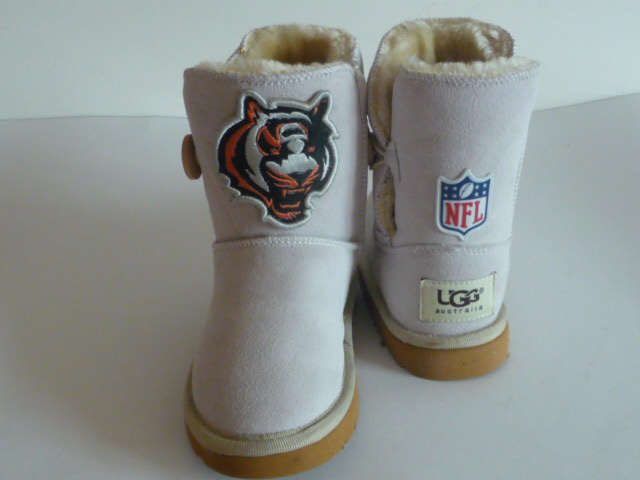 Kids NFL Cincinnati Bengals UGG Snow boots Beige