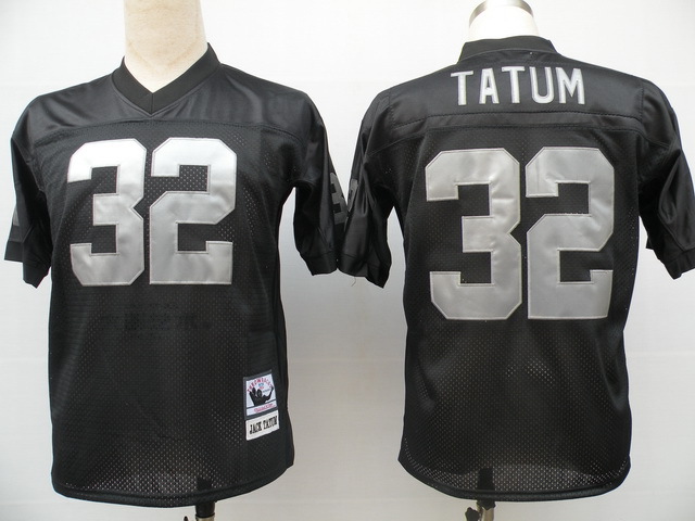 NFL Jerseys Oakland Raiders 32 Jack Tatum Throwback black