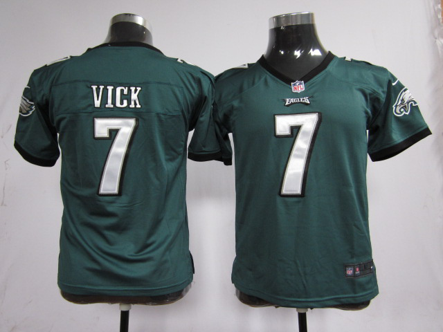 Green Vick youth Nike NFL Philadelphia Eagles #7 Jersey