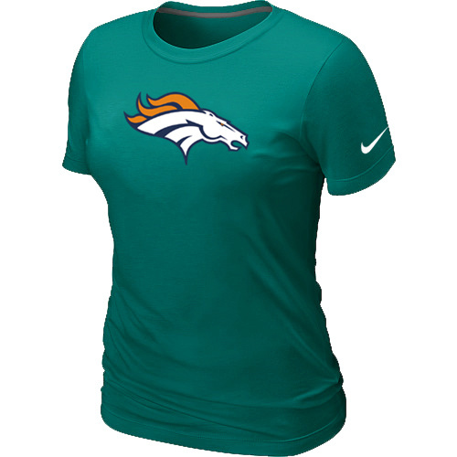  Denver Broncos L- Green Womens Logo TShirt 53 