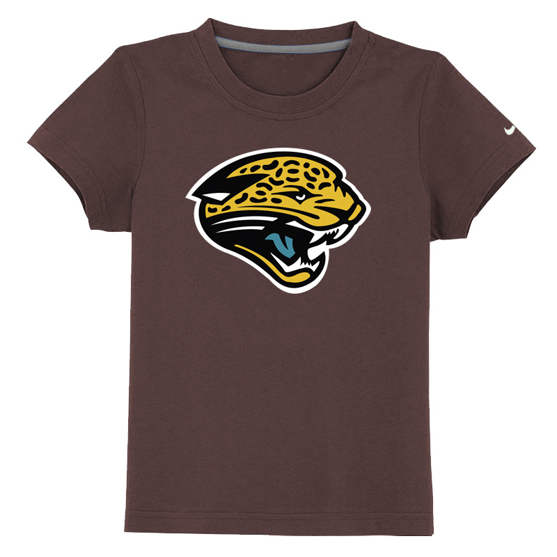 Jacksonville Jaguars Sideline Legend Authentic Logo Youth T Shirt Brown