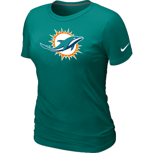 Miami Dolphins Sideline Legend logo womensT-Shirt L.Green