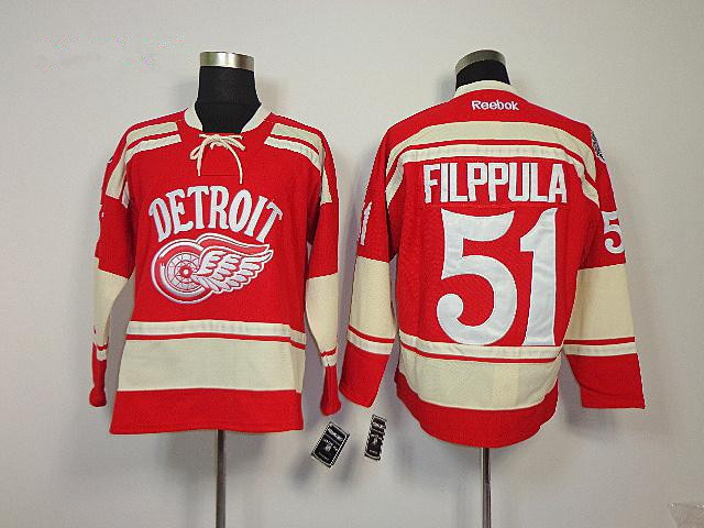 NHL 2014 NHL Winter Classic Detroit Red Wings #51 Valtteri Filppula Premier Jersey (1)
