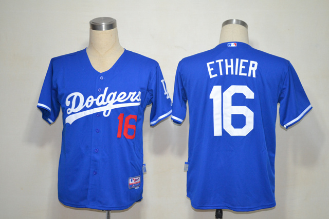 MLB Jerseys Los Angeles Dodgers 16 Ethier blue