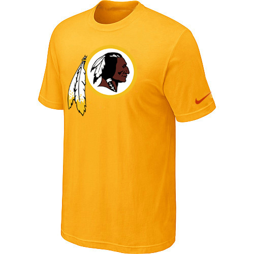  Nike Washington Redskins Sideline Legend Authentic Logo TShirt Yellow 101 