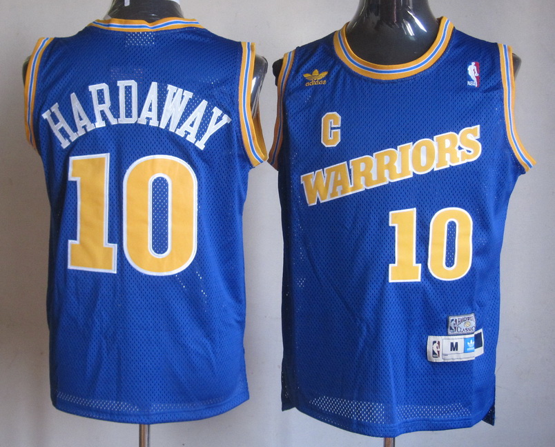 Hardaway Road jersey Blue #10 NFL Golden State Warriors jersey