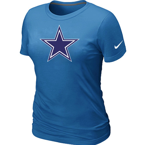  Dallascowboys L-blue Womens Logo TShirt 46 