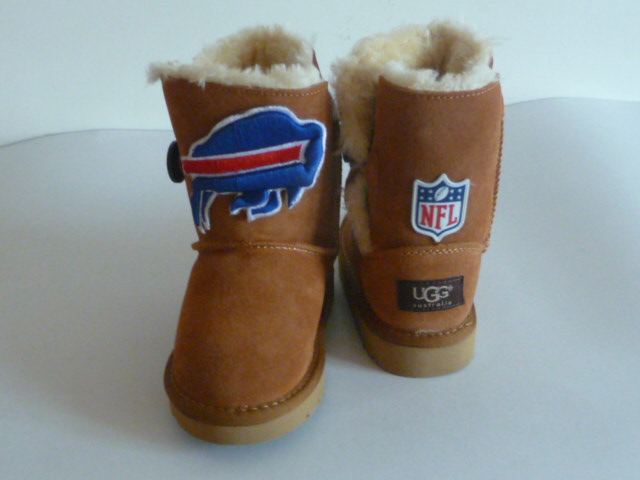 NFL Buffalo Bills Cuce Shoes Kids Fanatic Boots Tan
