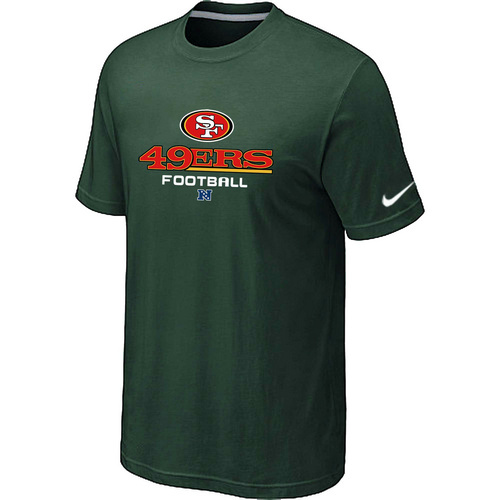  San Francisco 49 ers Critical Victory D- Green TShirt 201 