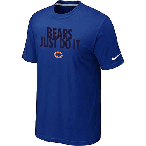 NFL Chicago Bears Just Do It Blue TShirt 35 