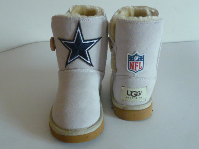 Kids NFL Dallas Cowboys UGG Snow boots Beige