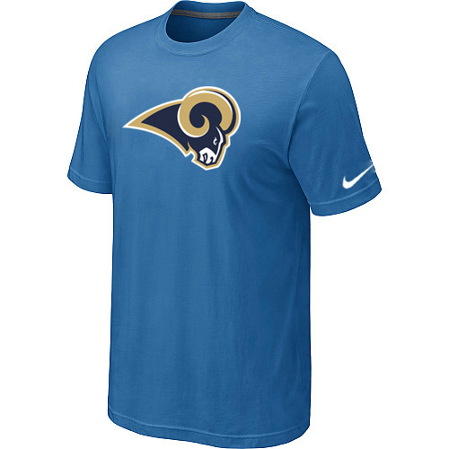  Nike St- Louis Rams Sideline Legend Authentic Logo TShirtlight Blue 58 