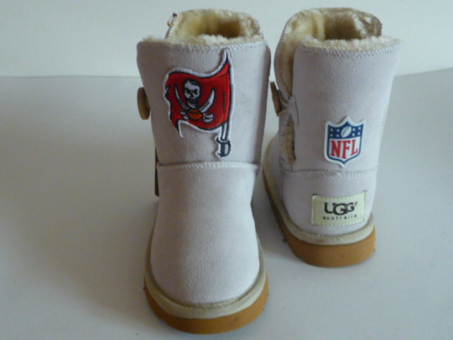 Kids NFL Tampa Bay Buccaneers UGG Snow boots Beige