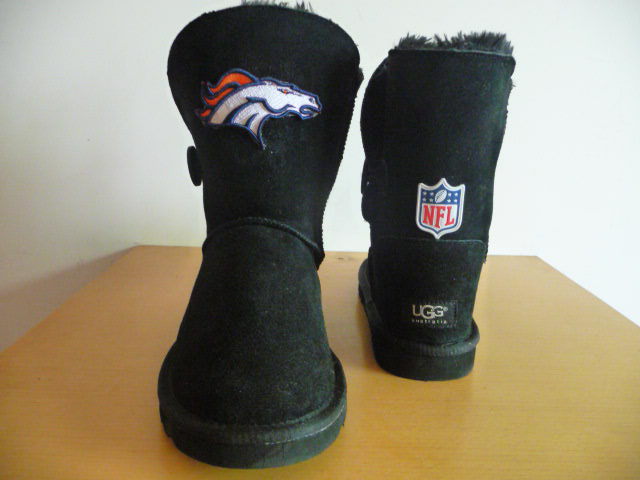 NFL Denver Broncos Cuce Shoes Ladies Fanatic Boots Black
