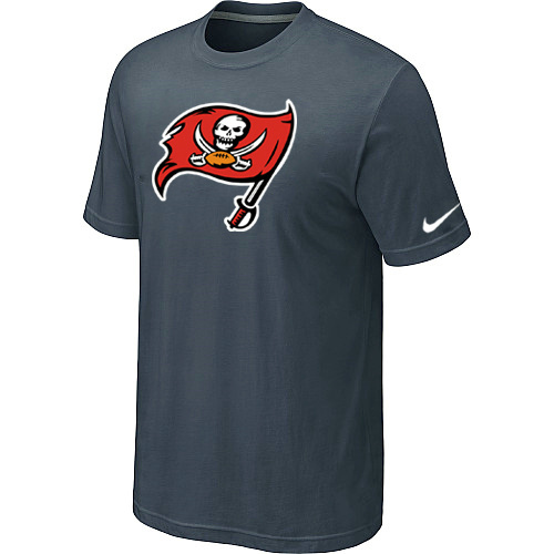  Nike Tampa Bay Buccaneers Sideline Legend Authentic Logo TShirt Grey 87 