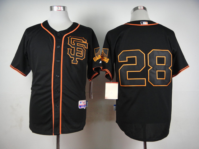 MLB San Francisco Giants #28 Buster Posey 2015 Jersey