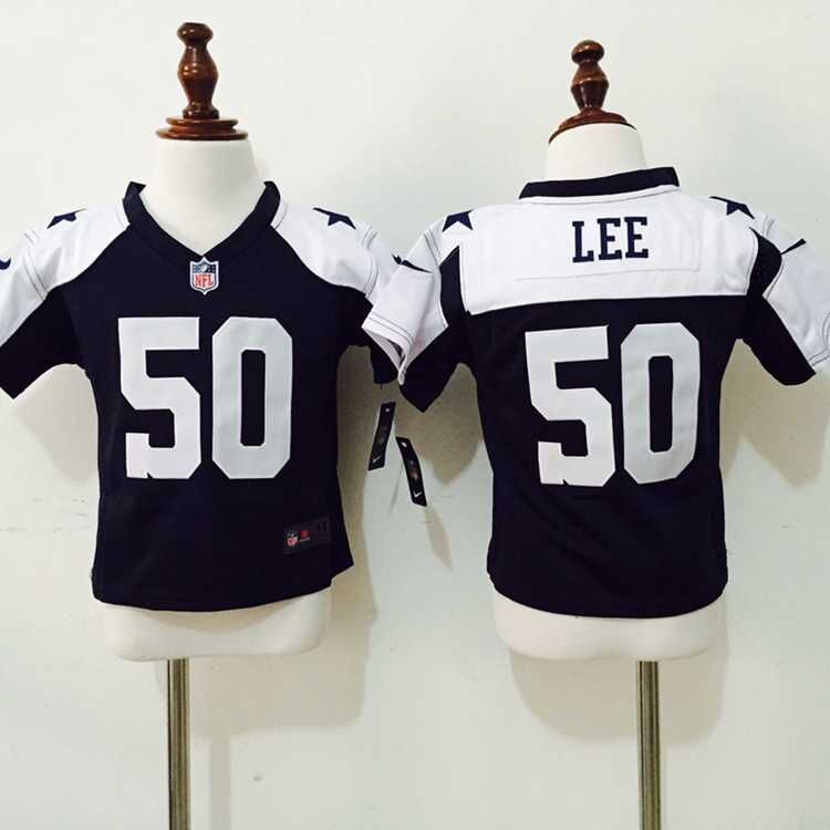 NFL Nike Dallas Cowboys #50 Lee Thanksgiving Blue Infant Jersey