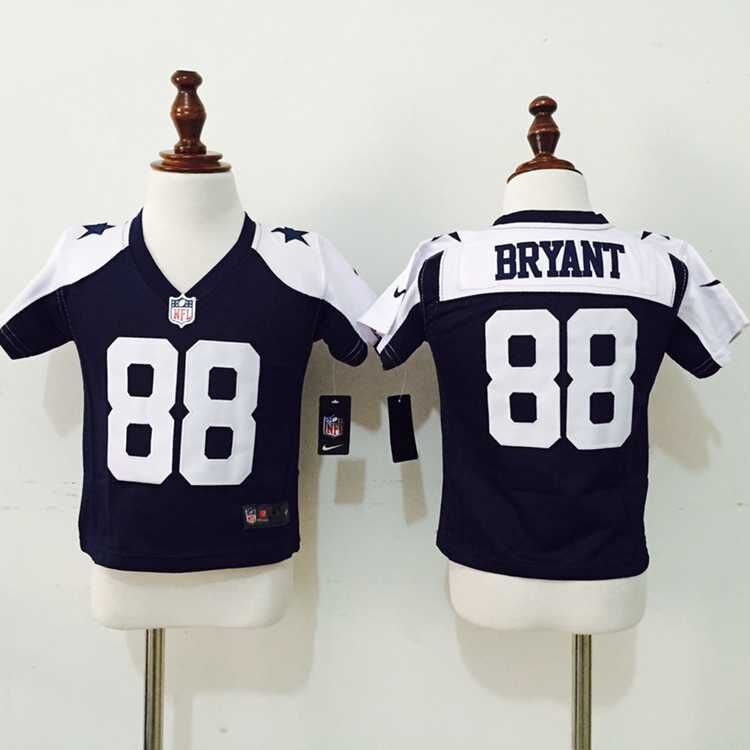 NFL Nike Dallas Cowboys #88 Bryant Thanksgiving Blue Jersey