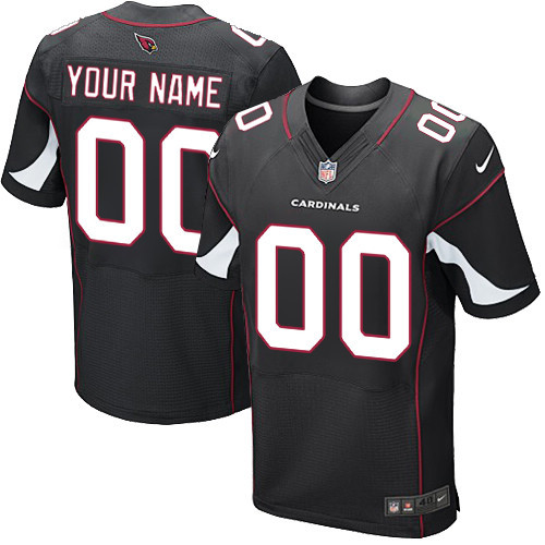 Cardinals Nike Customized Elite Team Black Jersey