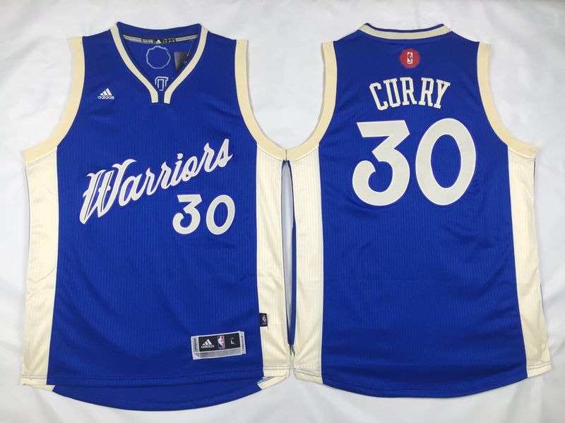 NBA Golden State Warriors #30 Curry 15-16 Christmas Jersey