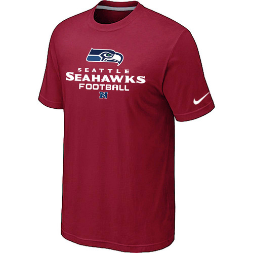  Seattle Seahawks Critical Victory Red TShirt 10 