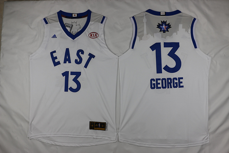 2016 NBA All Star NBA Indiana Pacers #13 George White Jersey