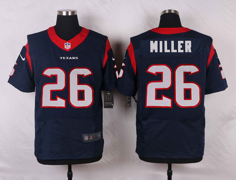 NHL Houston Texans #26 Miller Elite Blue Jersey