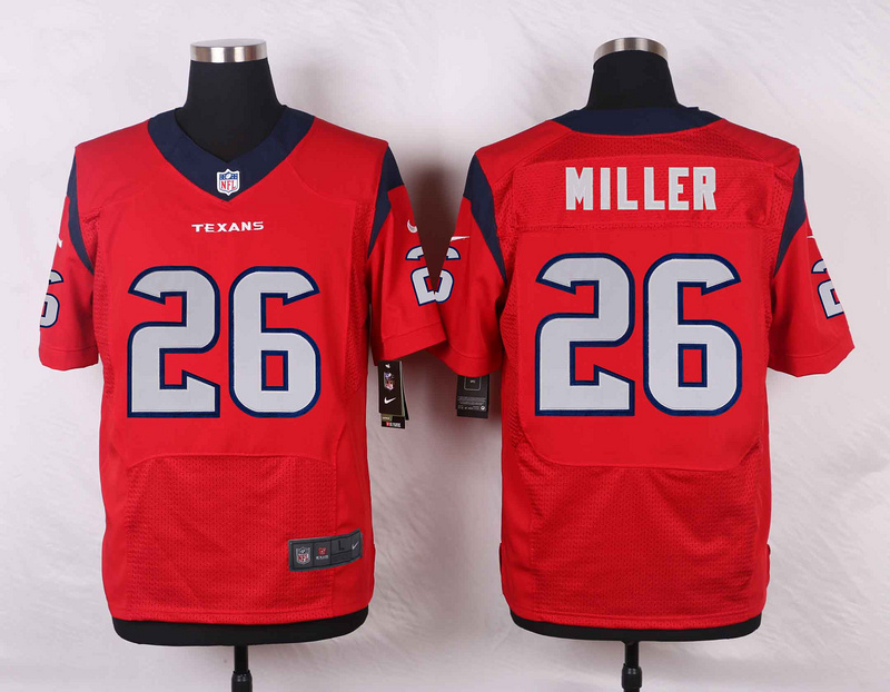 NHL Houston Texans #26 Miller Elite Red Jersey