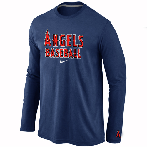 Nike Los Angels of Anaheim Long Sleeve T-Shirt D.Blue