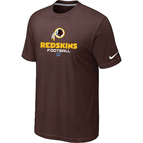  Washington Red Skins Critical Victory Brown TShirt 35 