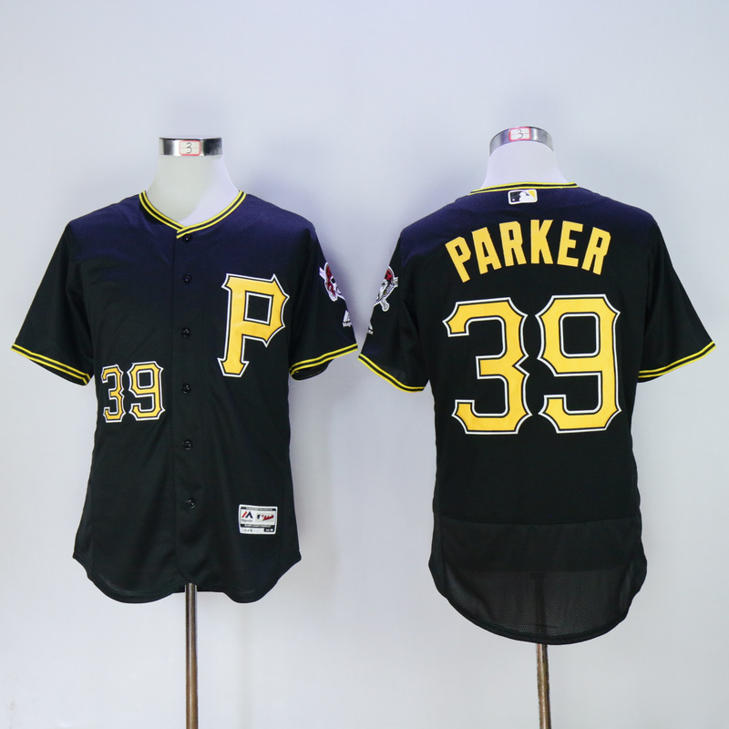 MLB Pittsburgh Pirates #39 Parker Black Jersey