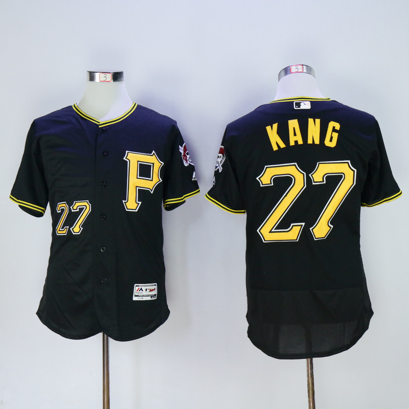 Pirates #27 Kent Tekulve Black Elite Jersey