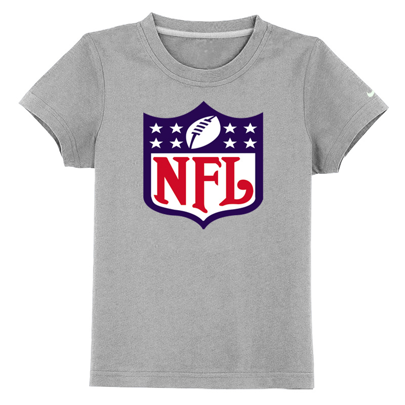 NFL Logo Youth T Shirt Grey